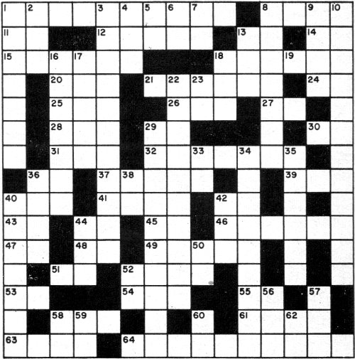 Electronic Terminology Crossword Puzzle, October 1960 Electronics World - RF Cafe