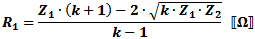 "T" Attenuator R1 Equation - RF Cafe