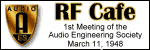 1st Meeting of the Audio Engineering Society.  Please click here to visit RF Cafe.