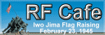 Iwo Jima Flag Raising. Click here to return to the RF Cafe homepage.