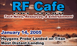 Day in Engineering History January 14 Archive - RF Cafe