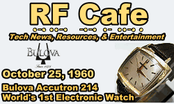 Accutron 214, the world's first electronic wristwatch, went on sale from Bulova - RF Cafe
