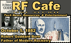 Day in Engineering History October 5 Archive - RF Cafe