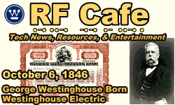 Day in Engineering History October 6 Archive - RF Cafe