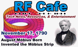 Day in Engineering History November 17 Archive - RF Cafe