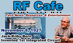 Day in Engineering History November 8 Archive - RF Cafe