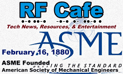 Day in Engineering History February 16 Archive - RF Cafe