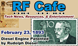 Day in Engineering History February 23 Archive - RF Cafe