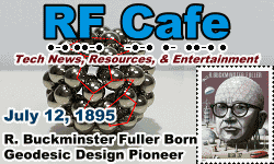 Day in Engineering History July 12 Archive - RF Cafe