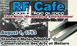 Day in Engineering History August 1 - RF Cafe
