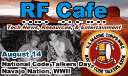 Day in Engineering History August 14 Archive - RF Cafe