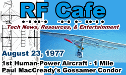 Day in Engineering History August 23 Archive - RF Cafe