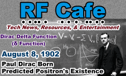 Day in Engineering History August 8 Archive - RF Cafe