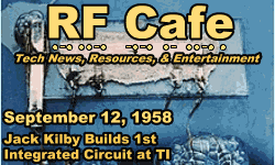 Day in Engineering History September 12 Archive - RF Cafe