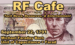 Day in Engineering History September 22 Archive - RF Cafe