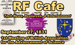 Day in Engineering History September 27 Archive - RF Cafe