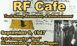Day in Engineering History September 9 Archive - RF Cafe