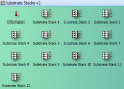 RF Cafe - Substrate Stack Visio Stencils