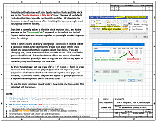 Page Template, Size A Landscape | RF & Electronics Symbols for Visio - RF Cafe