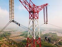 Changji-Guquan UHV DC Transmission Link in Anhui Province, China - RF Cafe Cool Pic