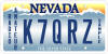 Nevada Amateur Radio Specialty License Plate - RF Cafe