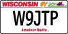 Wisconsin Amateur Radio Specialty License Plate - RF Cafe