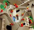 Escher's "Relativity" in LEGO® - RF Cafe Cool Pic
