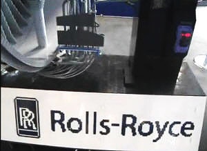LEGO Rolls-Royce Trent 1000 Turbine Engine, Logo and name plate  - RF Cafe Cool Pic