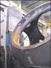 Surfaces machined at the Magna facility during the rotor hub’s first operation 