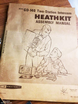 Vintage Heathkit DG-140 Two-Station Intercom Instruction Manual (#1) - RF Cafe Cool Product