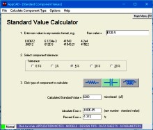 AppCAD Standard RLC Component Calculator - RF Cafe