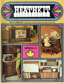 Heathkit Spring 1971 Catalog Cover - RF Cafe