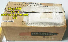 Heathkit GR-48 AM/FM Table Radio Box - RF Cafe