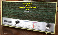 Vintage Heathkit GR-48 AM/FM Table Radio Kit - RF Cafe Cool Product