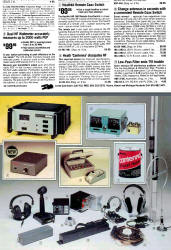 Vintage HD-1481 Remote Coax Switch Kit Fall 1984 Catalog - RF Cafe Cool Product