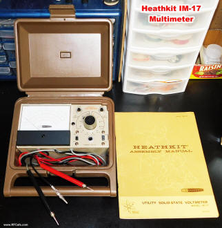 Heathkit IM−17 Utility Solid-State Voltmeter - RF Cafe