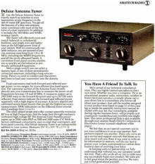 Vintage Heathkit SA-2060A Deluxe Antenna Tuner Kit - RF Cafe
