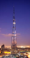 RF Cafe Videos for Engineers - Burj Khalifa Dubai Lightning Strike - January 11, 2010