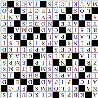 Engineering Crossword Puzzle Solution for November 25, 2012 - RF Cafe