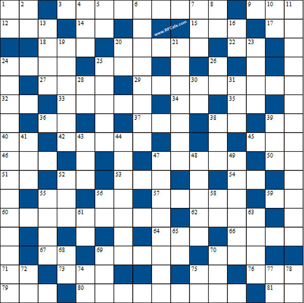 RF & Microwaves Themed Crossword Puzzle for May 1st, 2022 - RF Cafe