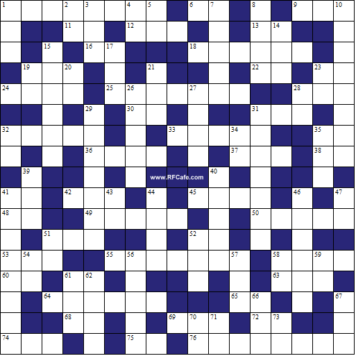 Vintage Radio Theme Crossword Puzzle for October 30th, 2022 - RF Cafe