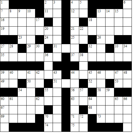 Engineering & science crossword puzzle