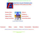 RF Cafe - Wayback™ Machine website archive: click to view full-size Anatech Electronics