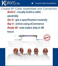 Koaxis RF Cables - RF Cafe