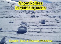 Rare Snow Rollers Spotted in Idaho (AP) - RF Cafe