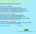 RF Cafe - Wayback™ Machine website archive: click to view full-size Sunshine Design Engineering Services