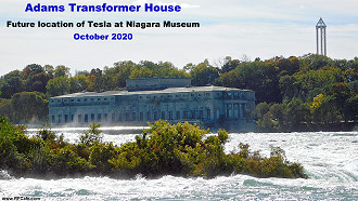 Adams Transformer House, Future location of Tesla at Niagara Museum - RF Cafe