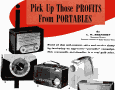 Pick up Those Profits from Portables, June 1951 Radio & Television News - RF Cafe