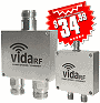 VidaRF Broadband Power Dividers for 698 MHz to 2.70 GHz - RF Cafe