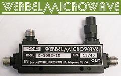 Werbel Microwave Intros 2 - 18 GHz Directional Coupler - RF Cafe